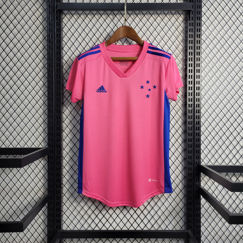 Camisa Cruzeiro Edição Especial Rosa 22/23 - Versão Feminina