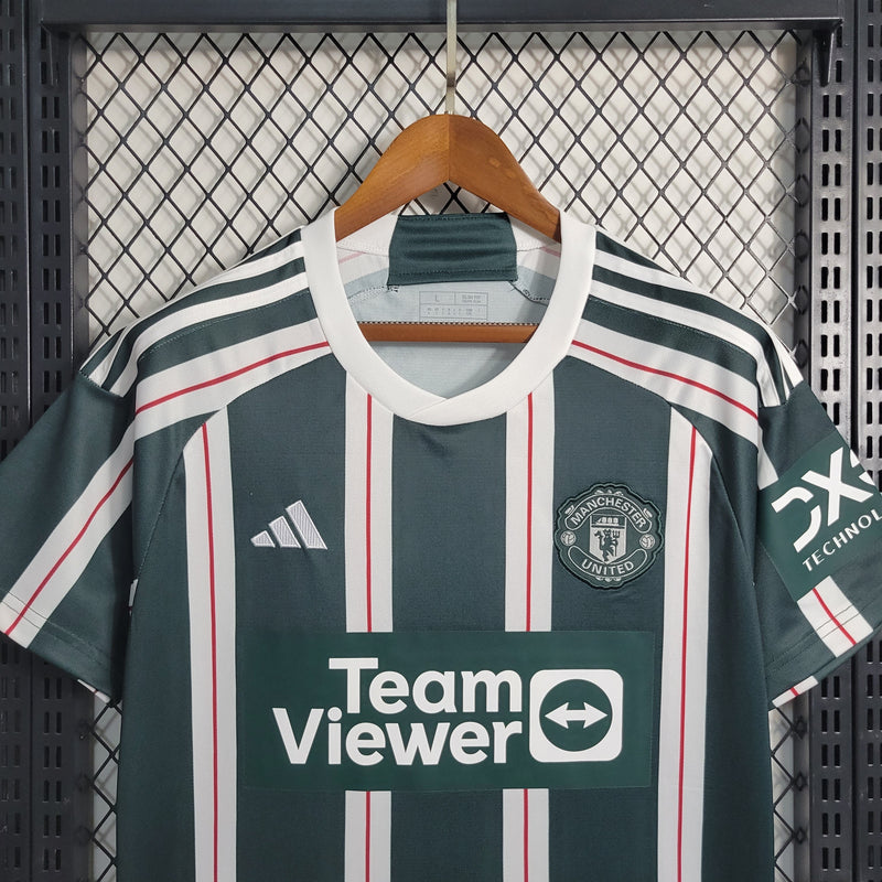 Camisa Manchester United Away 23/24 - Adidas Torcedor Masculina - lançamento